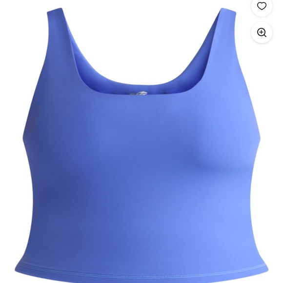 Avia blue Women's SoftSculpt Longline Sports Bra, Size 1X - Picture 1 of 1